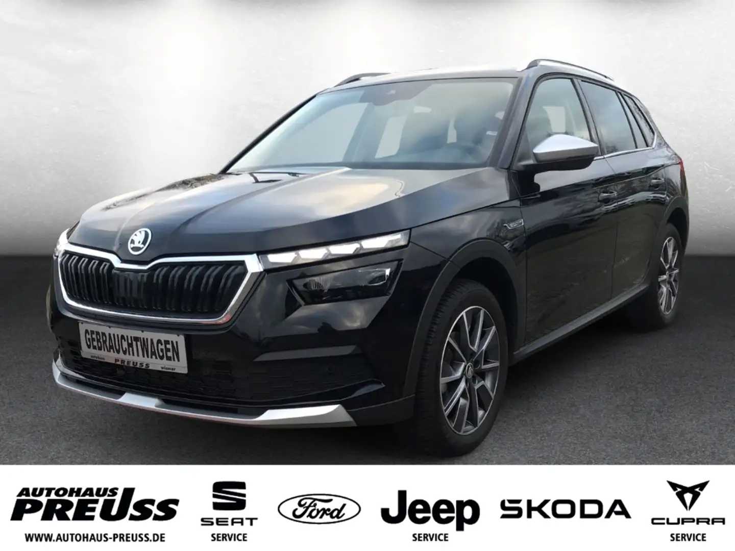 Skoda Kamiq Scout 1,5 TSI Zwart - 1