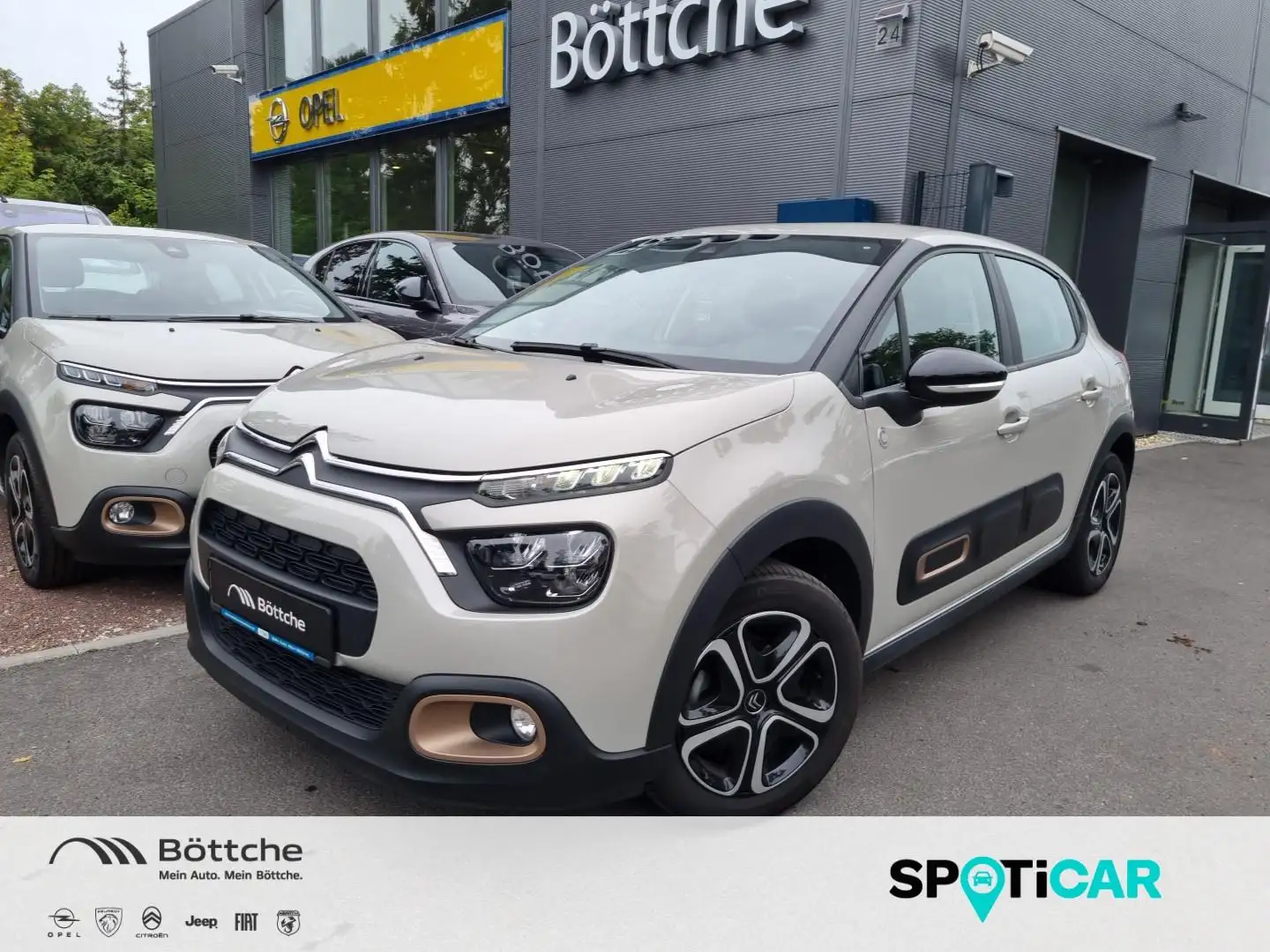 Citroen C3 C-Series 1.2 PT - LED/KLIMAAUT/DAB+/ASSISTENZSYSTE Beige - 1