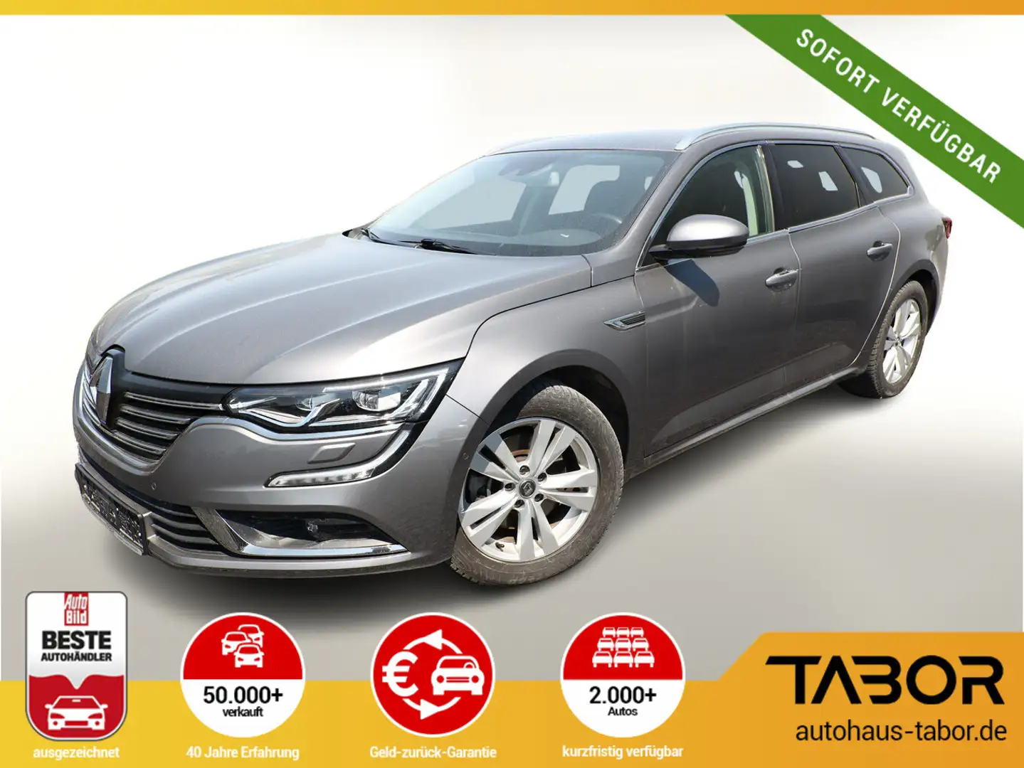 Renault Talisman Grandt TCe 225 EDC Limited Nav Kam SHZ Grau - 1