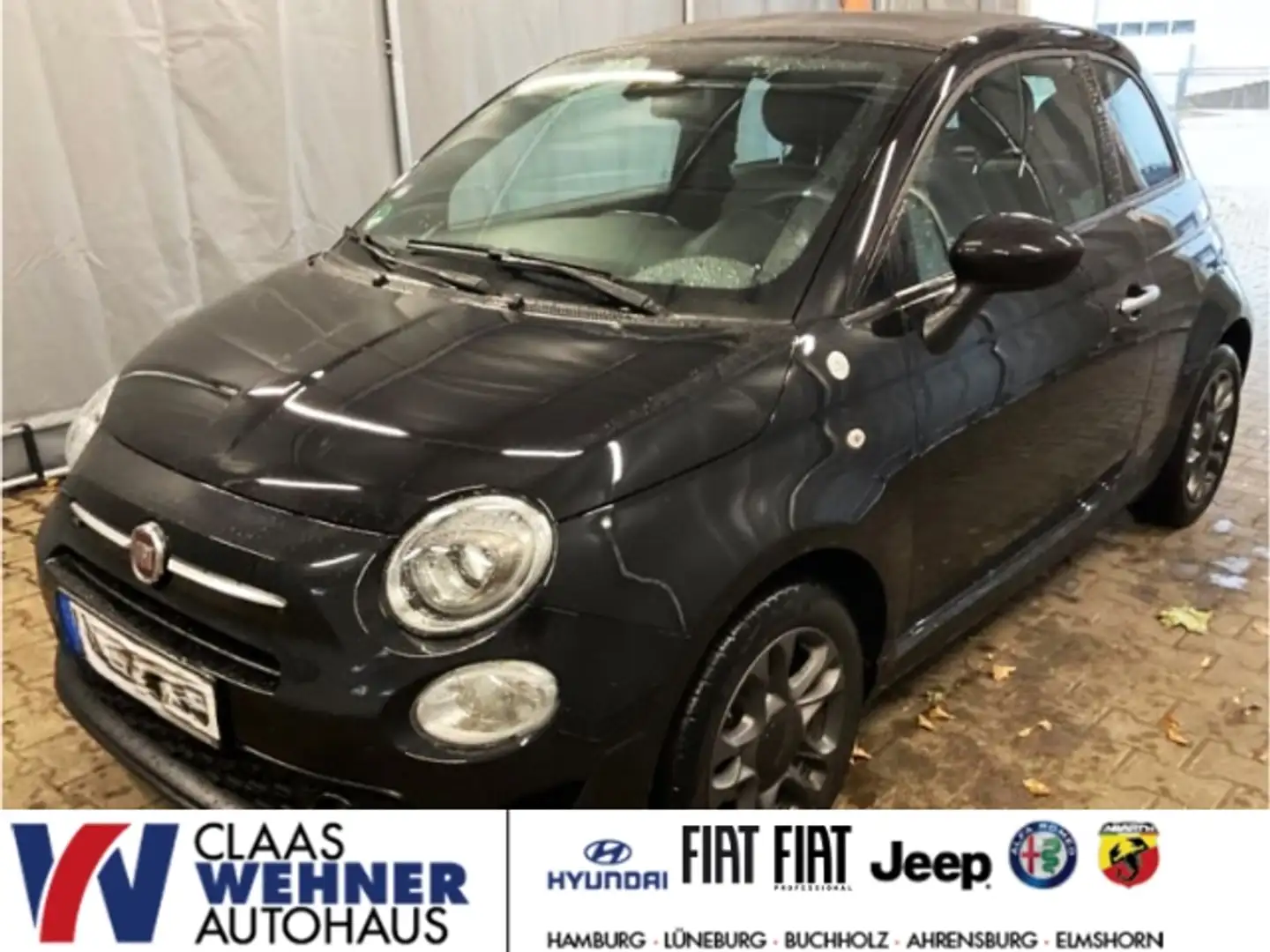 Fiat 500C Hey Google 1.0 Mild Hybrid EU6d LM-Felgen Tech-Pak Schwarz - 1