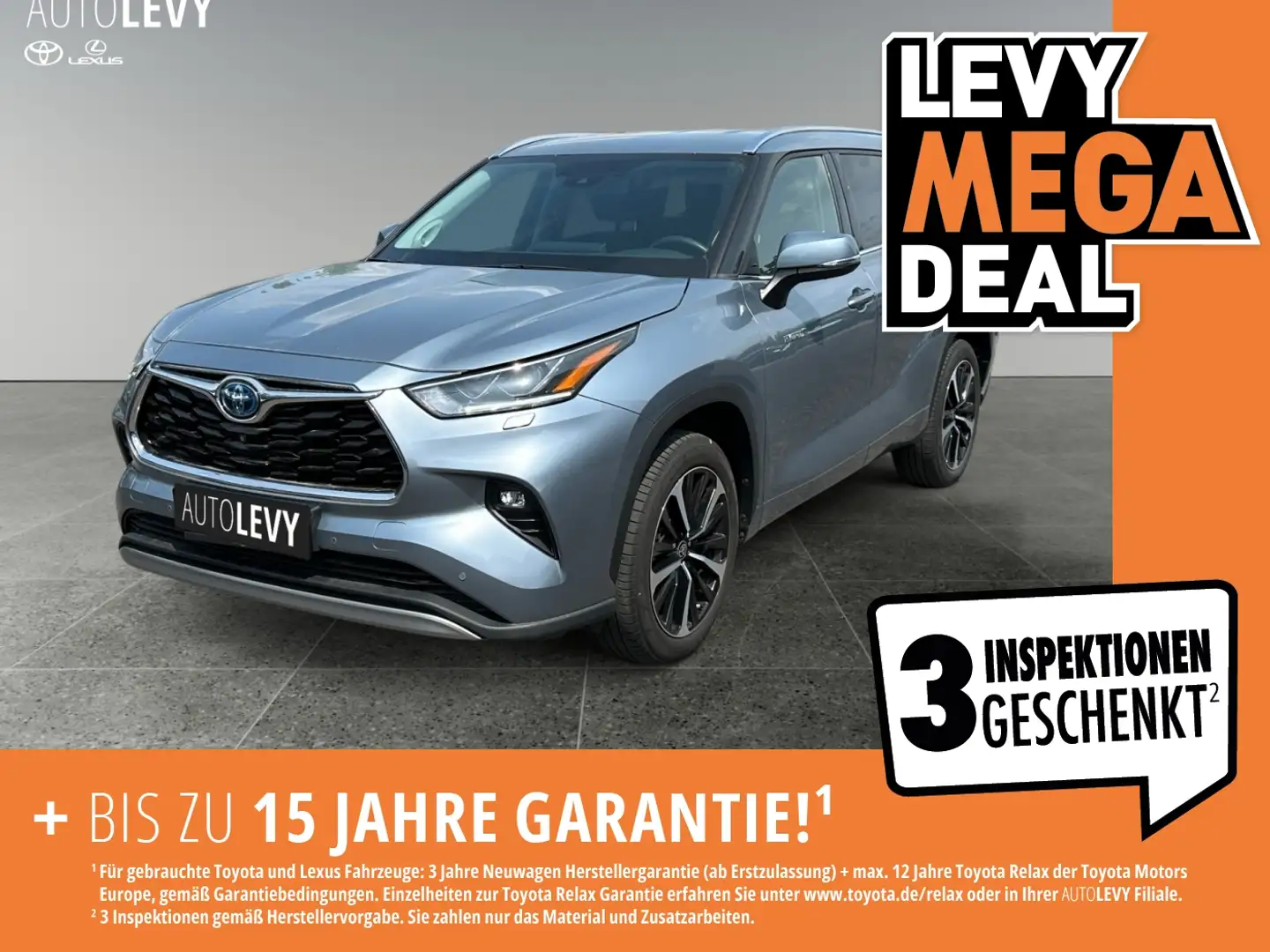 Toyota Highlander 2.5 HYBRID Luxury *JBL*CARPLAY*AA*NAV* Azul - 1