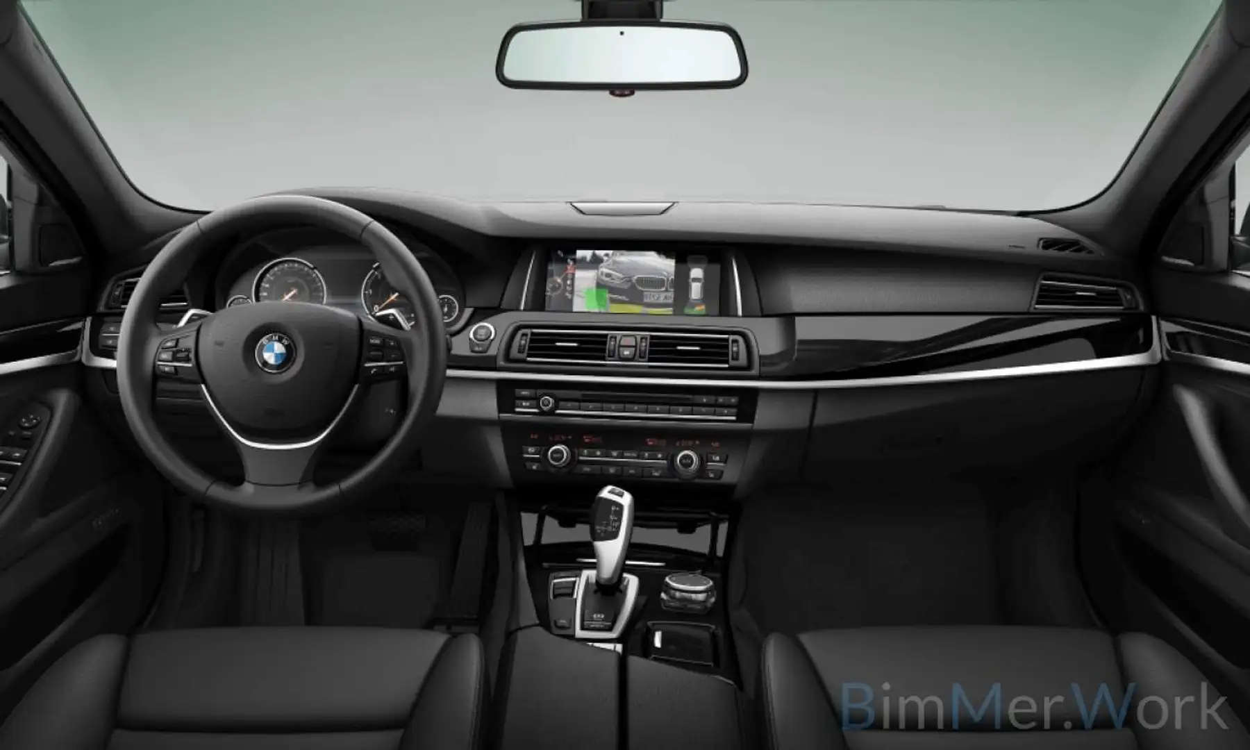 BMW 520 dAS Luxury PANORAMA Automaat Head-Up Camera FULL ! Zwart - 2