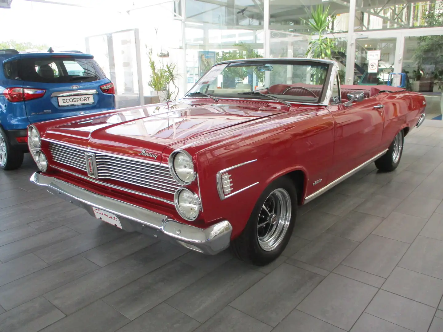 Mercury Caliente Convertible Rojo - 2