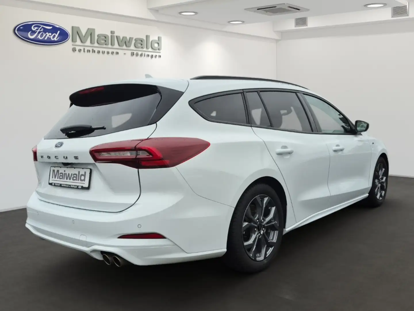 Ford Focus Turnier ST-Line X 1.0 EcoBoost Mild-Hybrid EU6e Na Weiß - 2