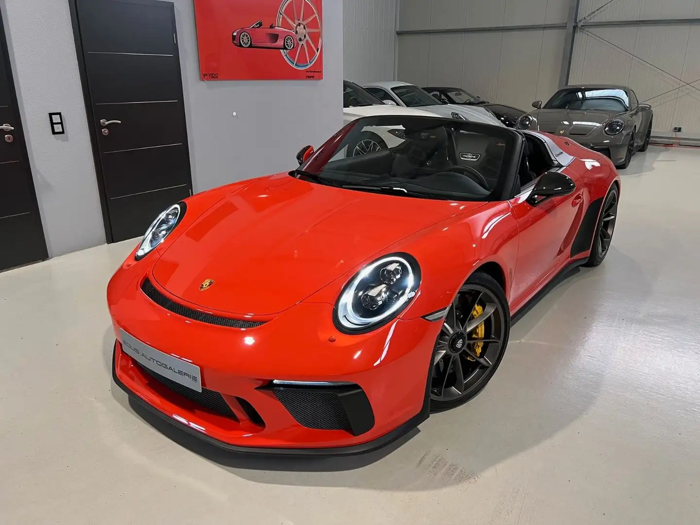 Porsche 991 911 Speedster Lavaorange Lift LED Bose Carbon Orange - 1