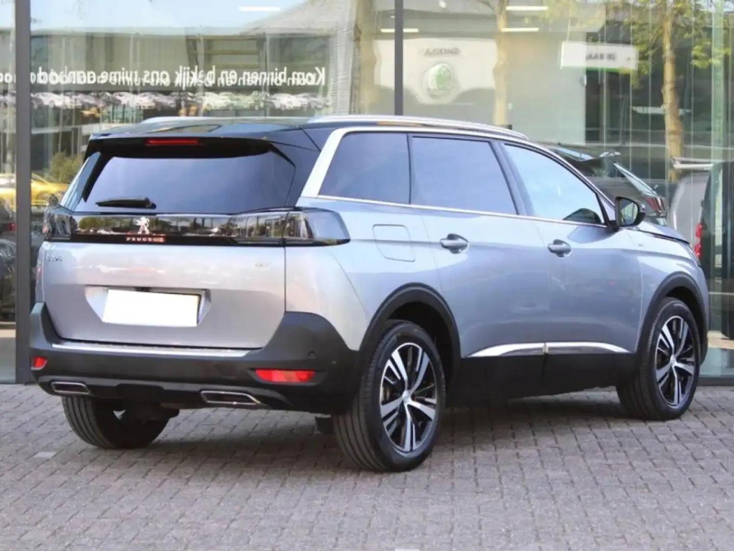 Peugeot 5008 1.2i Hybrid 136 e-DCS6 GT CHAINE SON FOCAL Gris - 2