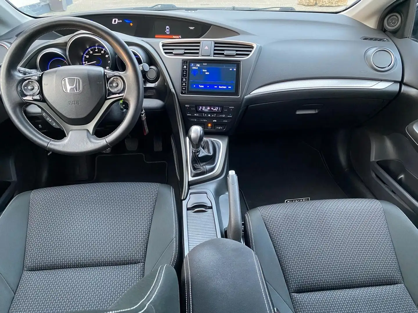 Honda Civic Tourer Elegance|NAVI/R-KAM Zwart - 2