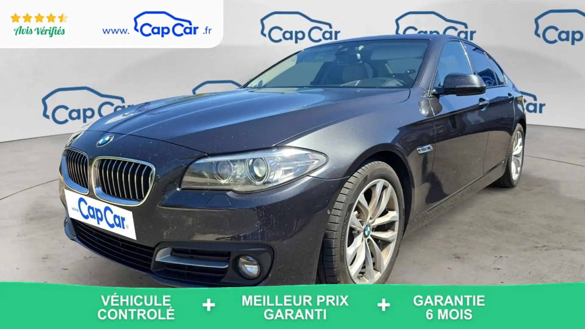 BMW 520 520d 190 BVA Techno Design Noir - 1