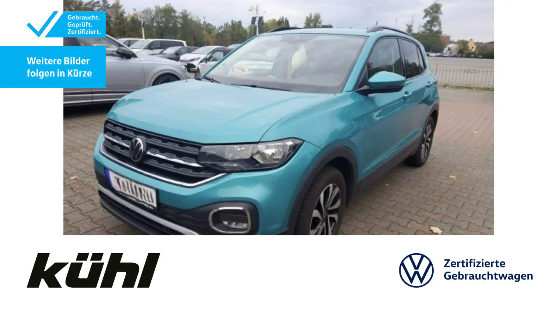 Volkswagen T-Cross Volkswagen T-Cross 1.0 TSI Active ACC/Na Blau - 1