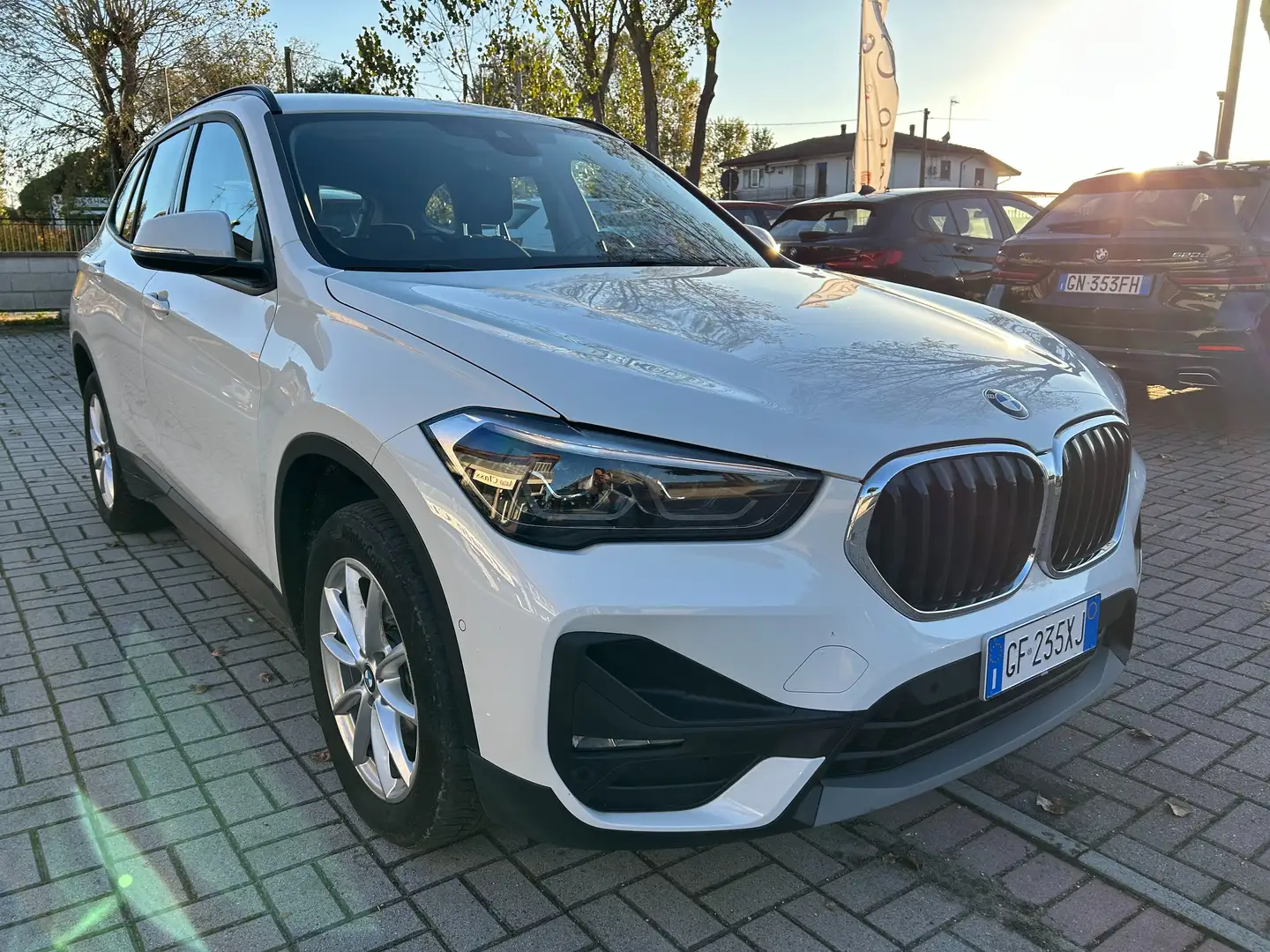 BMW X1 X1 F48 2019 sdrive18d Business Advantage auto Bianco - 1