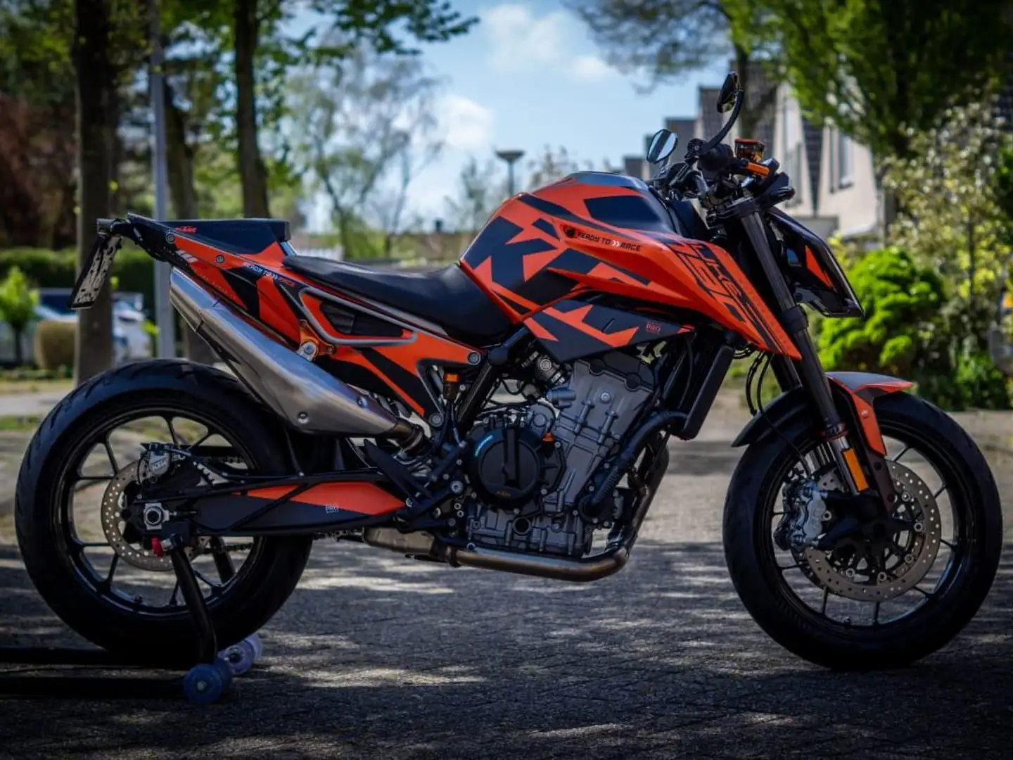 KTM 790 Duke Oranje - 2