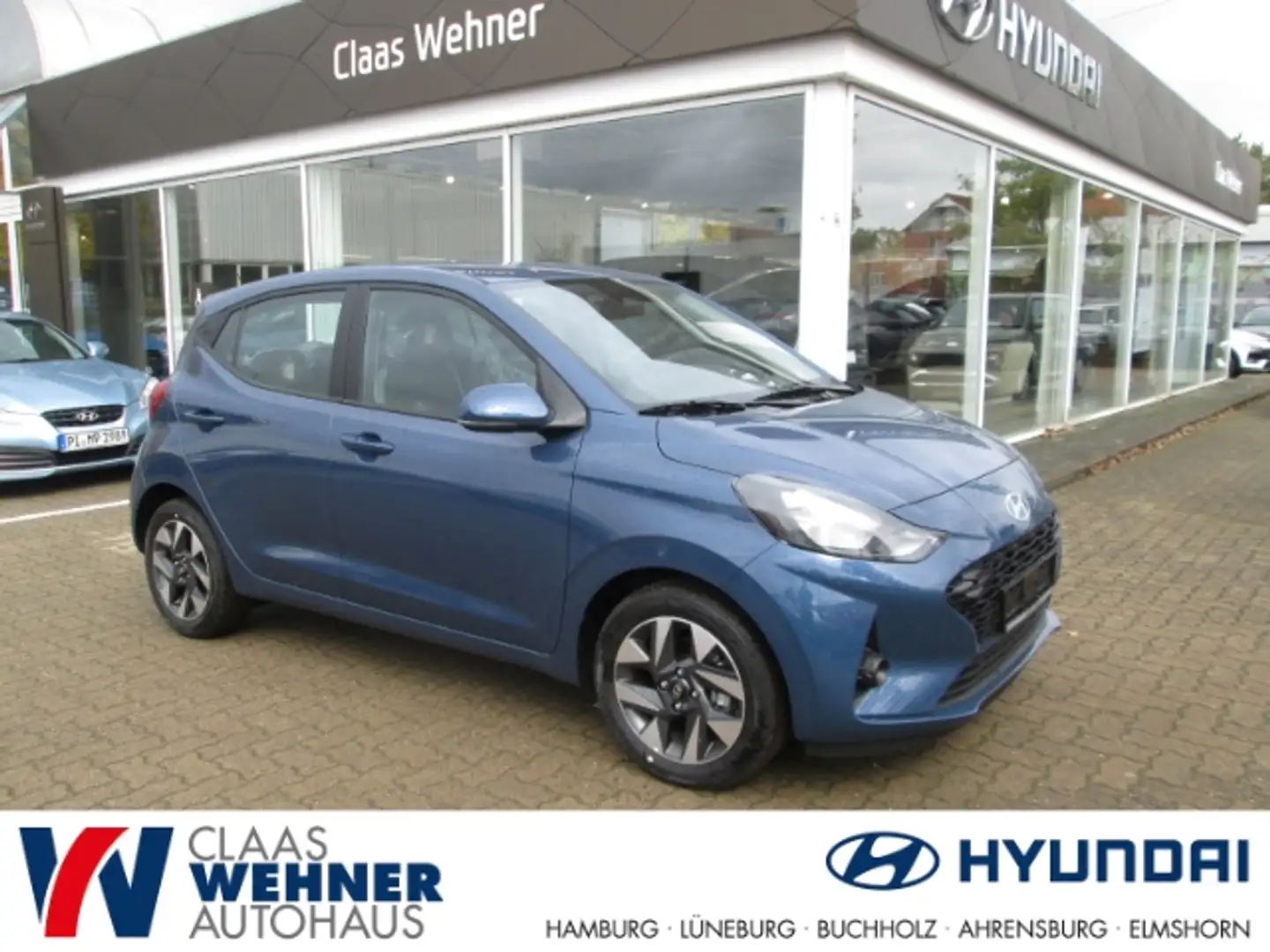 Hyundai i10 Trend Navi Rückfahrkamera Android Apple CarPlay Blau - 1