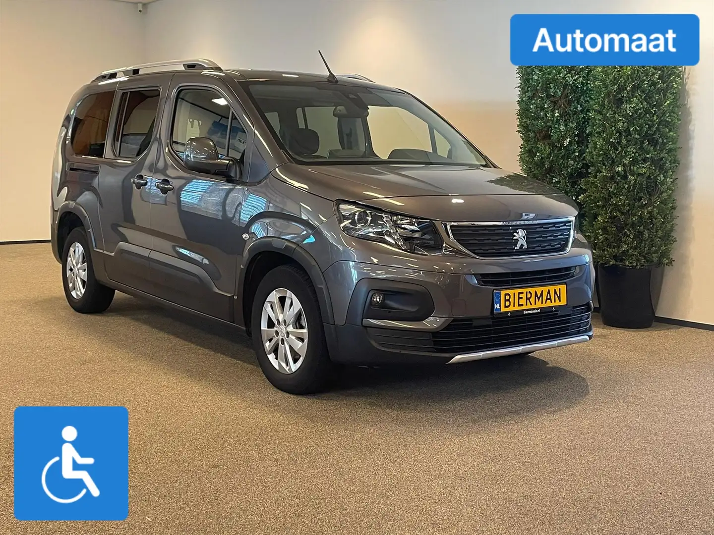 Peugeot Rifter Long Rolstoelauto Automaat Grijs - 1