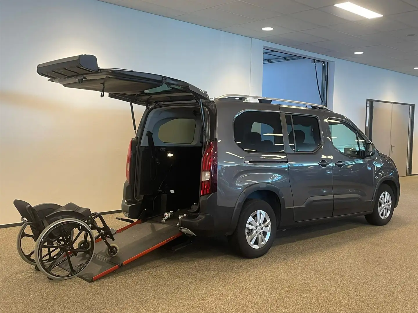 Peugeot Rifter Long Rolstoelauto Automaat Grijs - 2