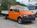 Volkswagen T6 Transporter T6 DoKa PRITSCHE KLIMA AHK 6-SITZER 1.HAND 102PS Orange - thumbnail 1