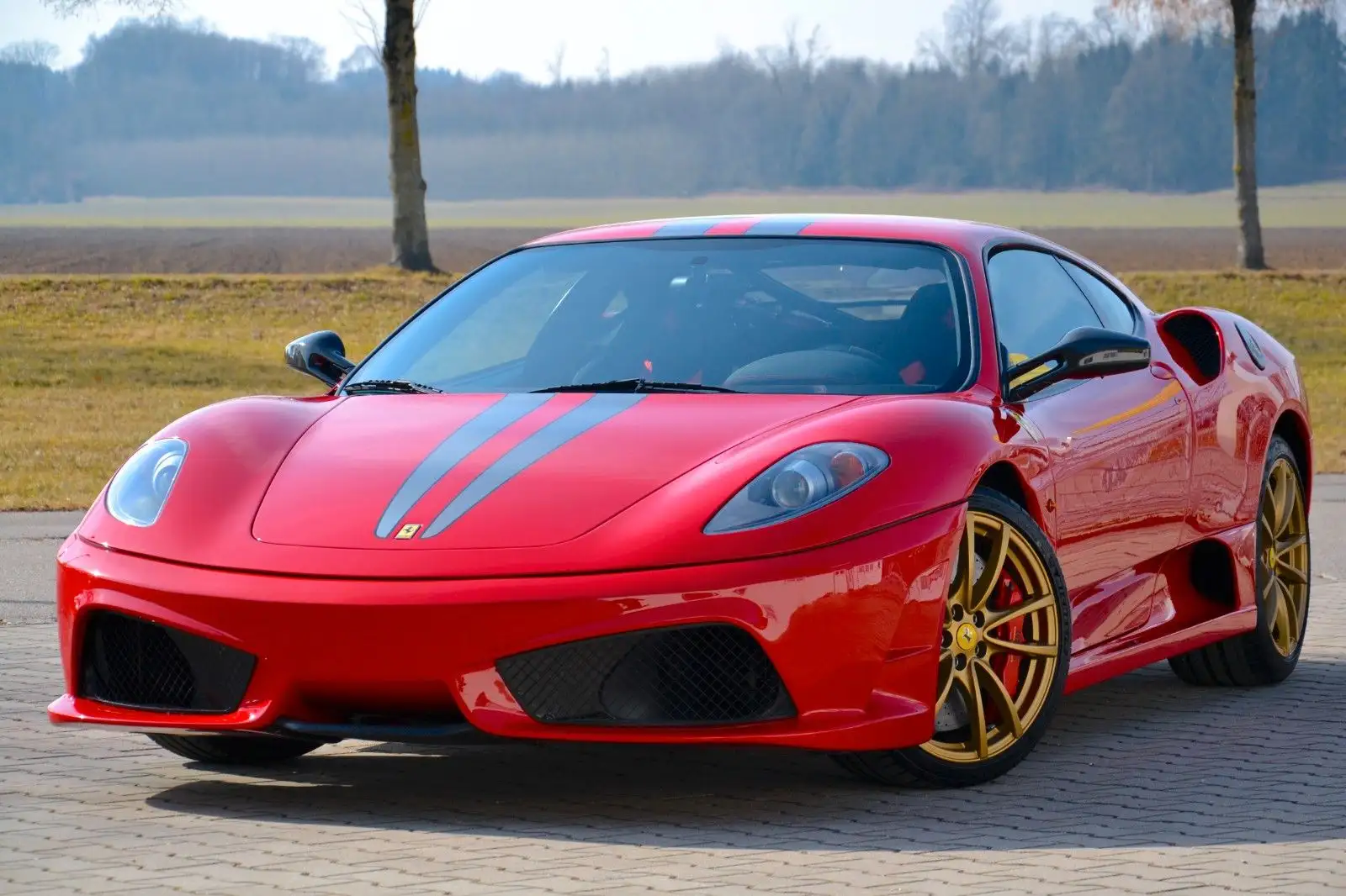 Ferrari SCUDERIA *ORIGINAL*CARBON*SERVICE NEU!*DE*