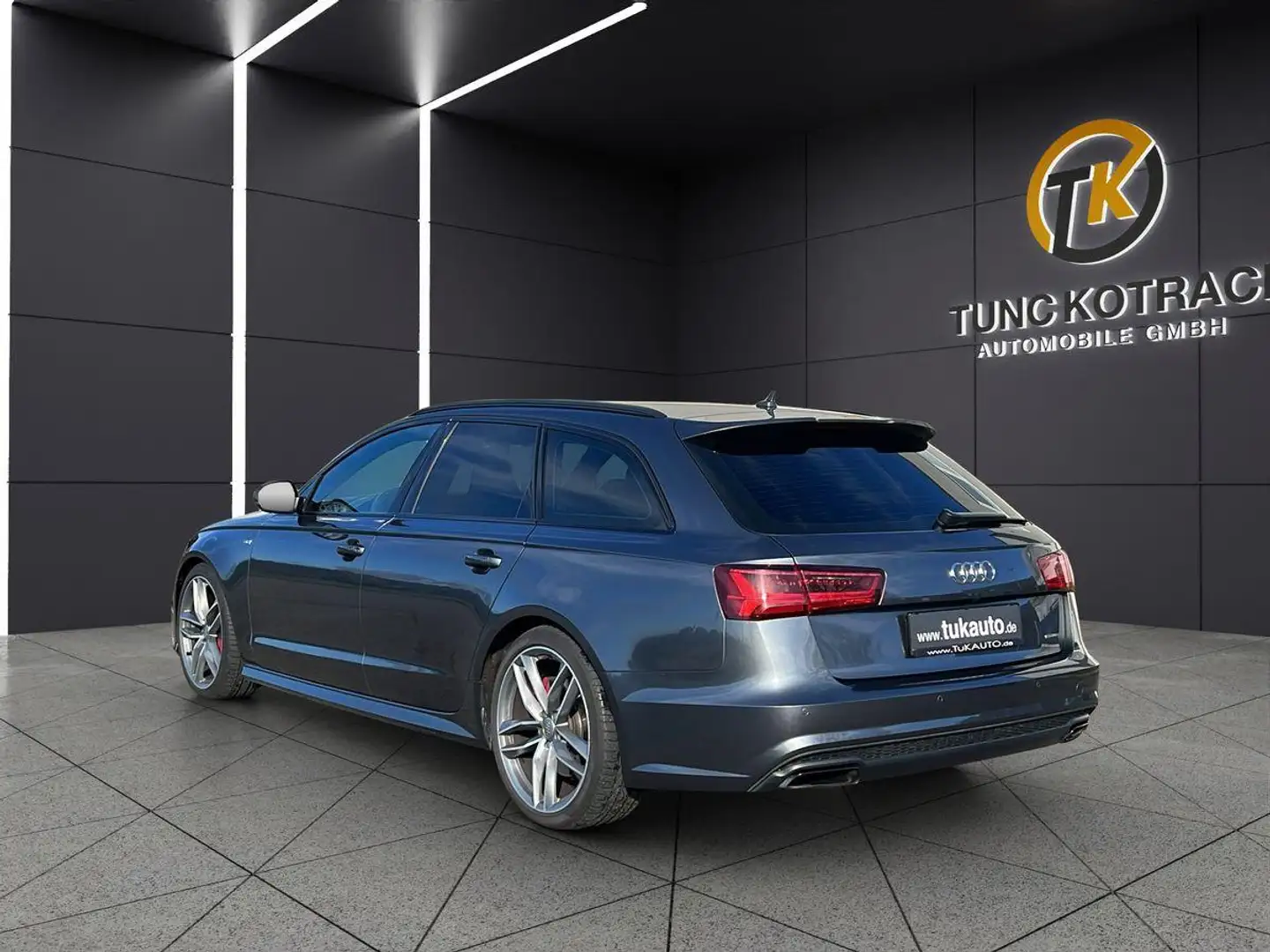 Audi A6 3.0 TDI Q COMPETITION|LUFT|STHZ|AHK|HUD|RAUTE Grau - 2