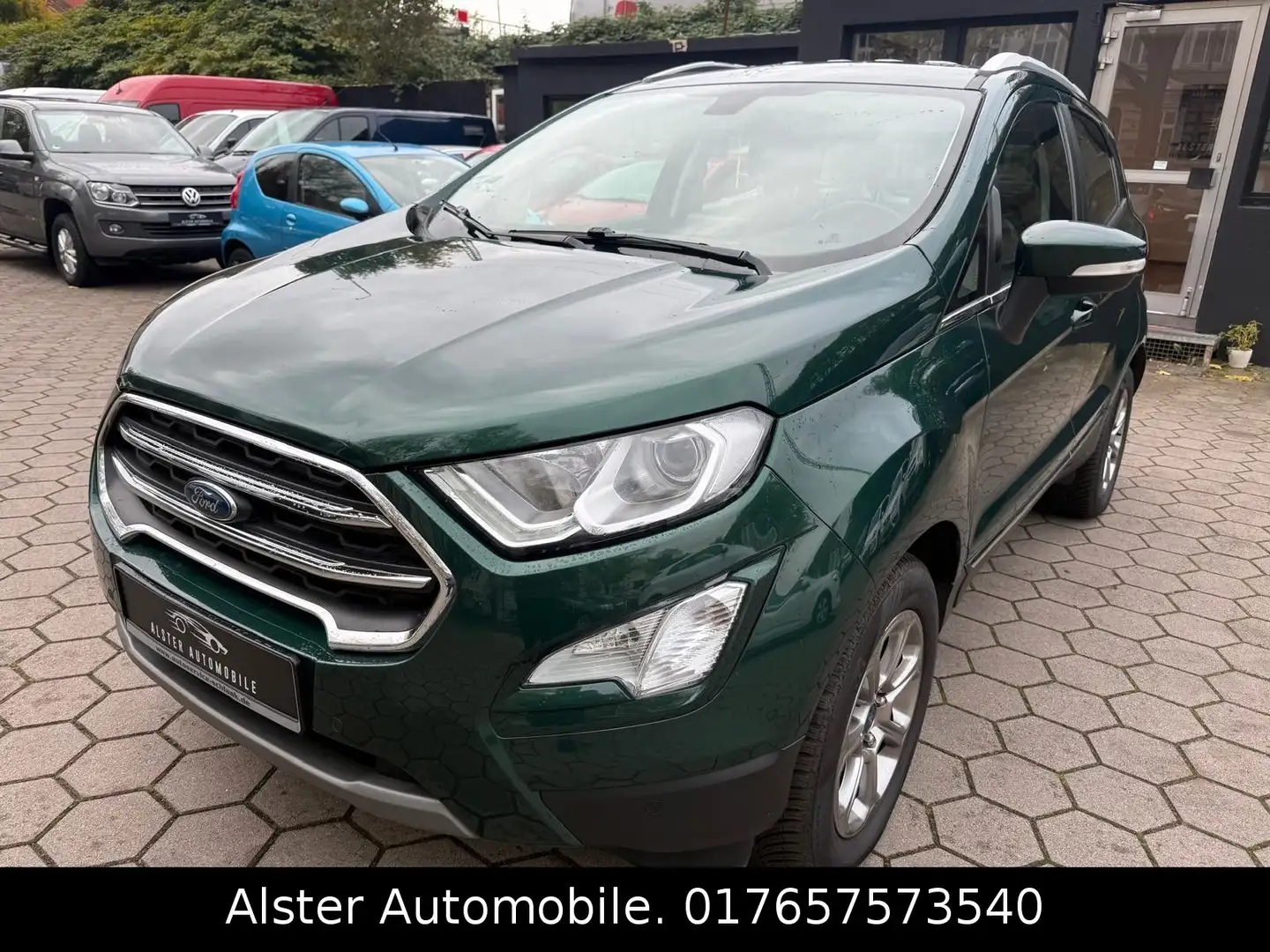 Ford EcoSport Titanium,Navi,Teilleder, 125ps Vert - 2