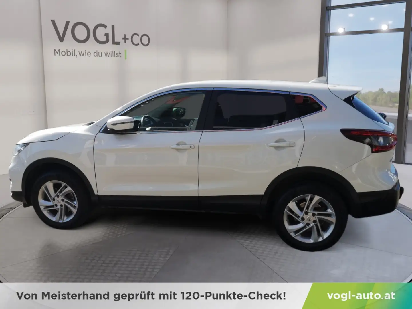 Nissan Qashqai Allrad Diesel 1,6 Acenta ALL-Mode 4x4i Weiß - 2