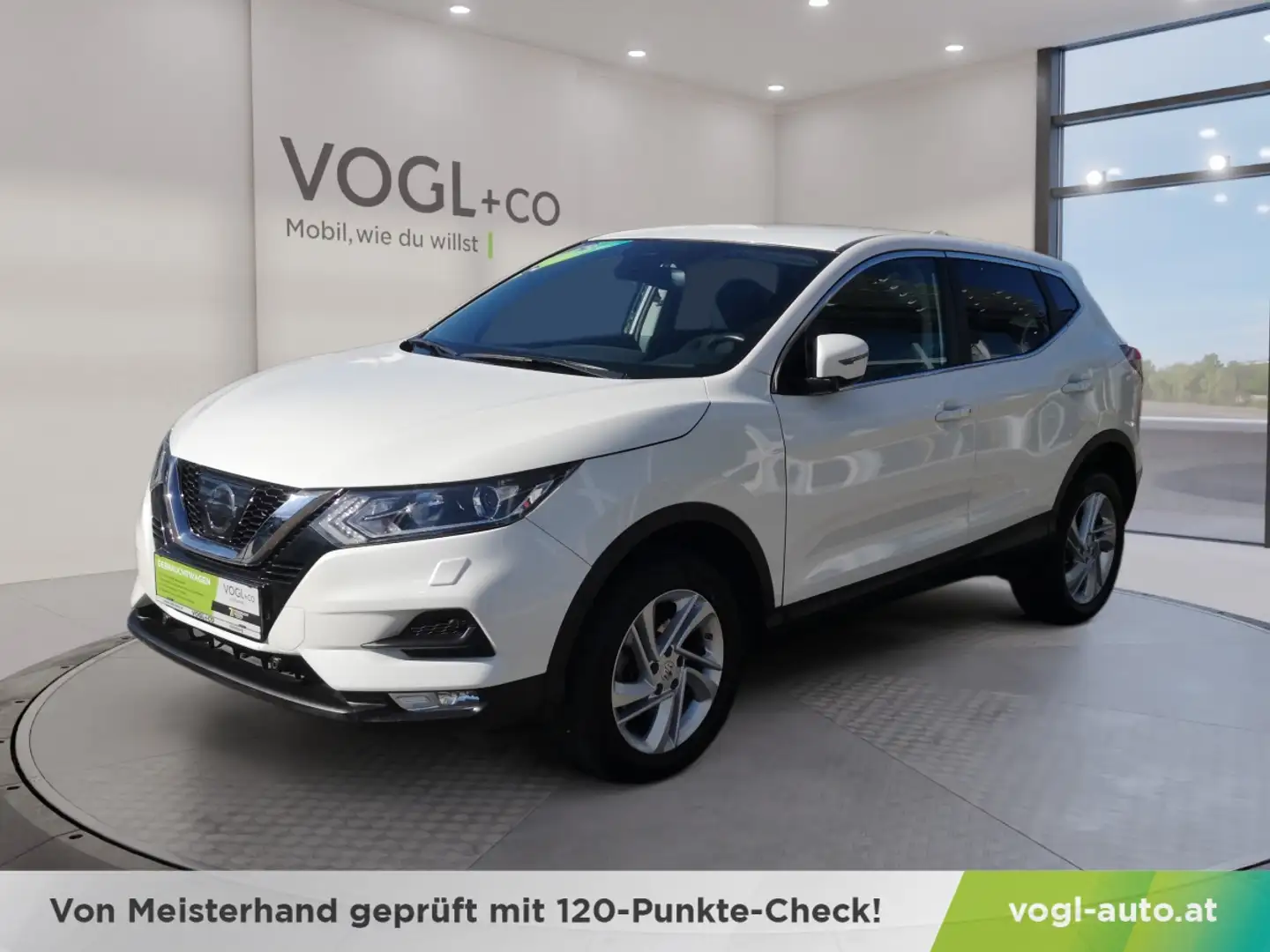 Nissan Qashqai Allrad Diesel 1,6 Acenta ALL-Mode 4x4i Weiß - 1