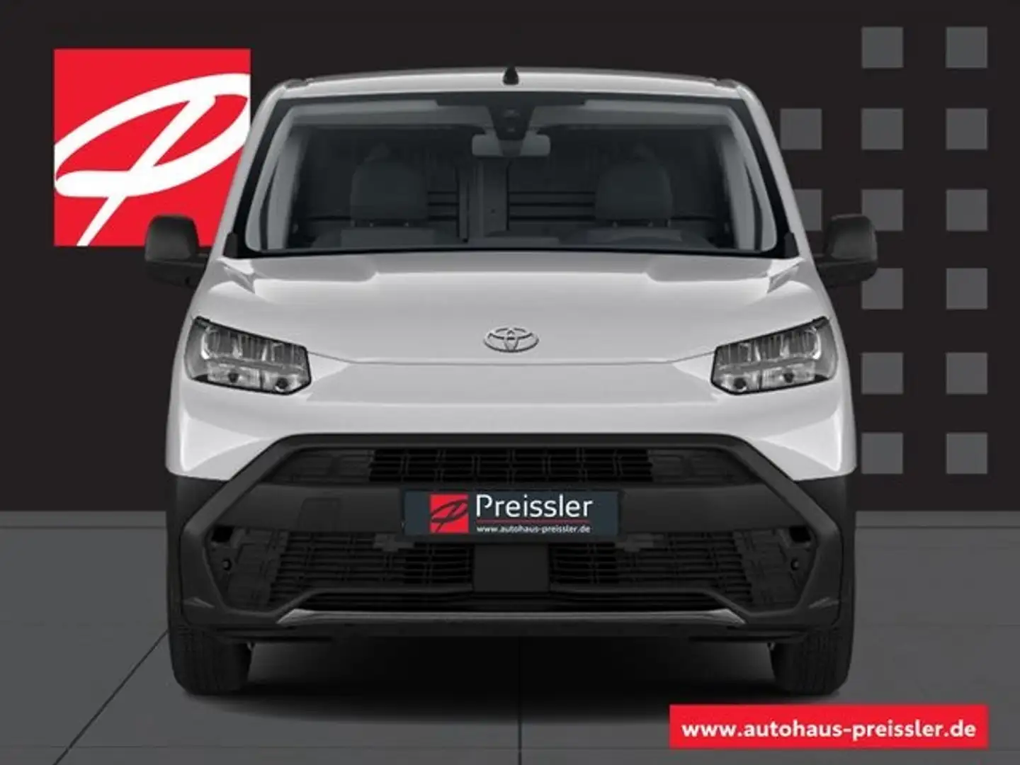 Toyota Proace City L1 Meister + Hecktüren verglast Wit - 2