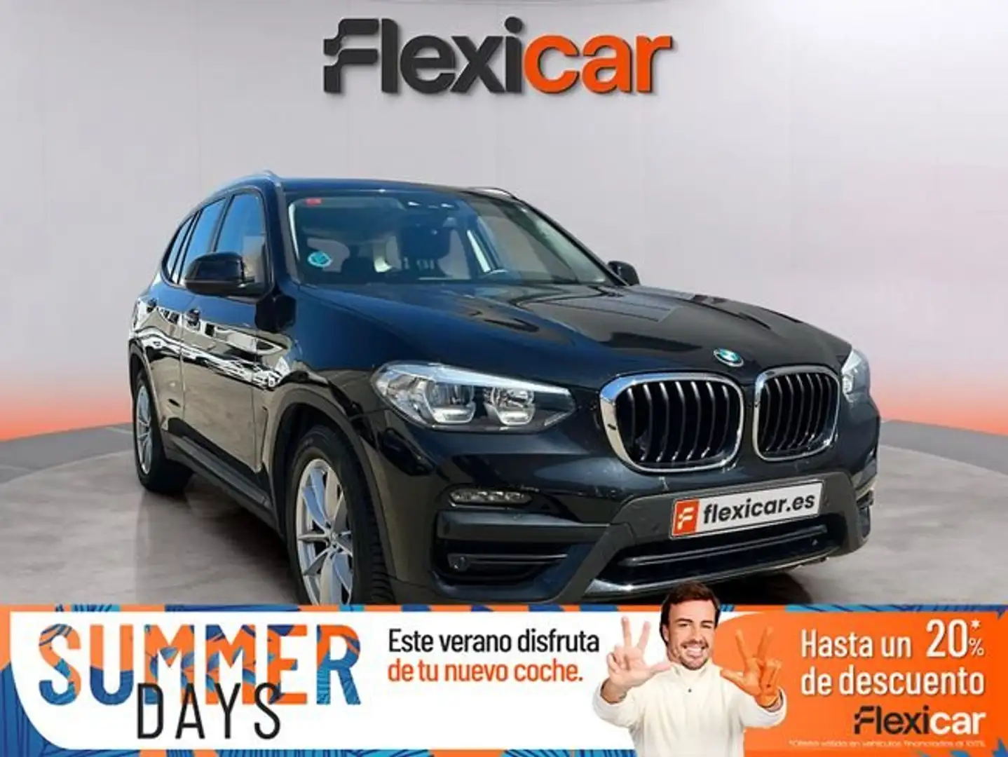BMW X3 sDrive18d Negro - 1