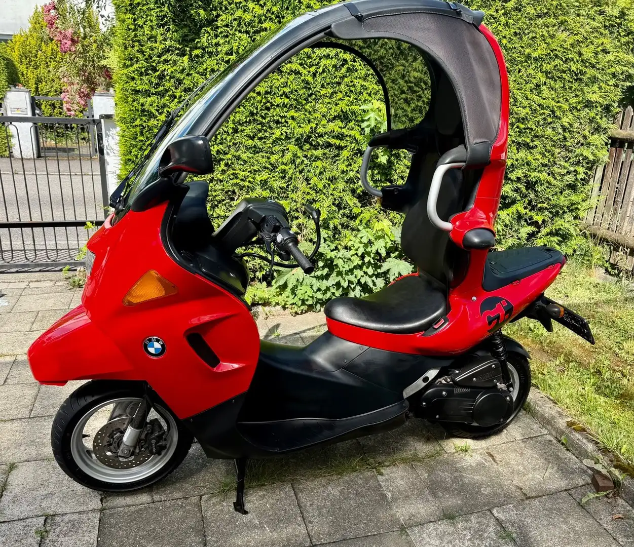BMW C1 125 TÜV Neu Service neu Rouge - 2