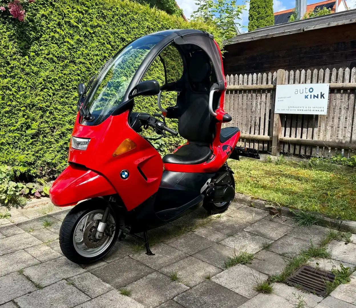 BMW C1 125 TÜV Neu Service neu Rouge - 1