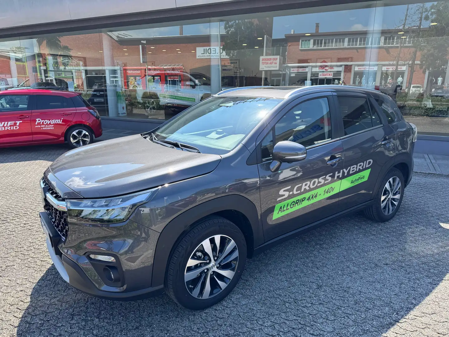 Suzuki S-Cross 1.5 HYBRID 140v S.view 2wd*AUTOMATICA*AZIENDALE Grigio - 1