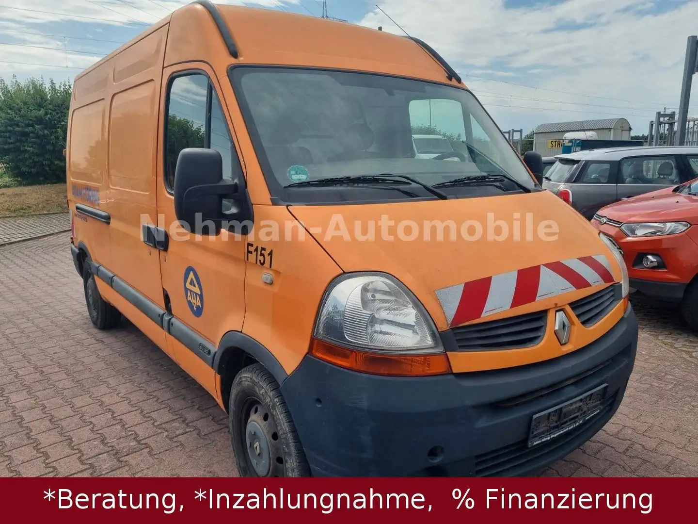Renault Master II Phase 2 Kasten L2H2 3,5t HKa Klima Orange - 2
