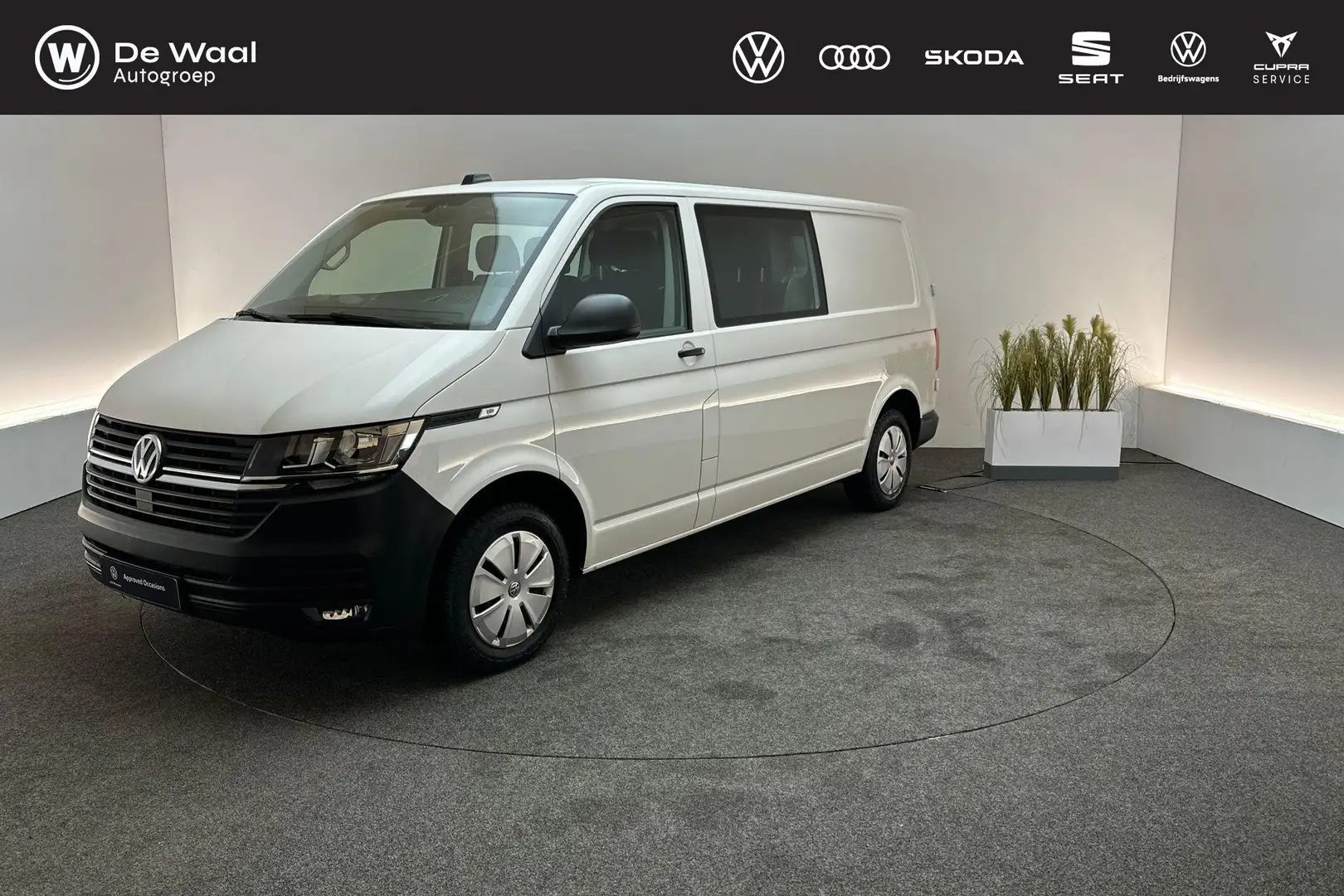 Volkswagen T6.1 Transporter 2.0 TDI 110pk L2H1 30 DC Comfortline | Navigatie, Blanc - 1