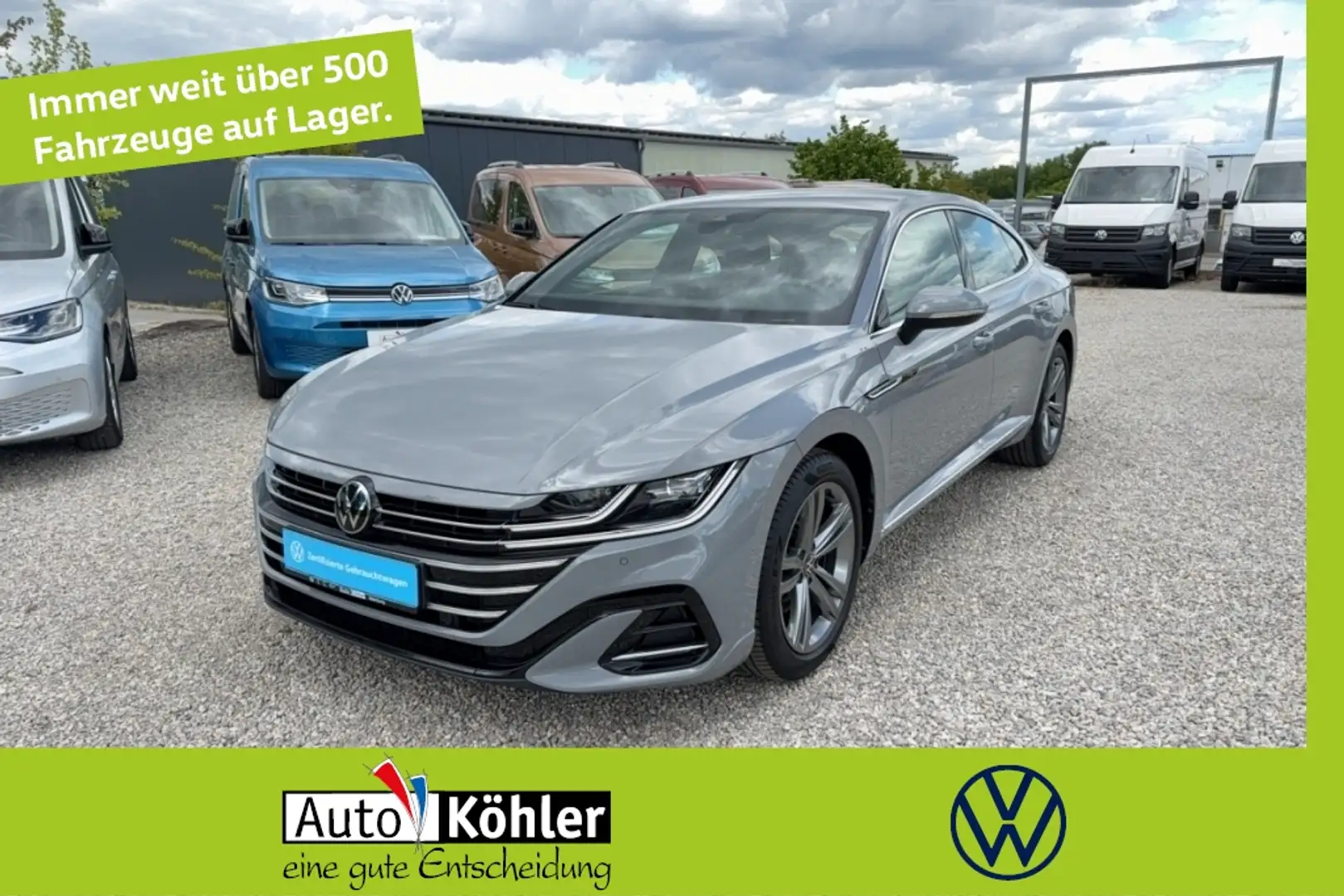 Volkswagen Arteon R-Line TSi DSG Navi Discover Pro ACC FLA Grau - 1