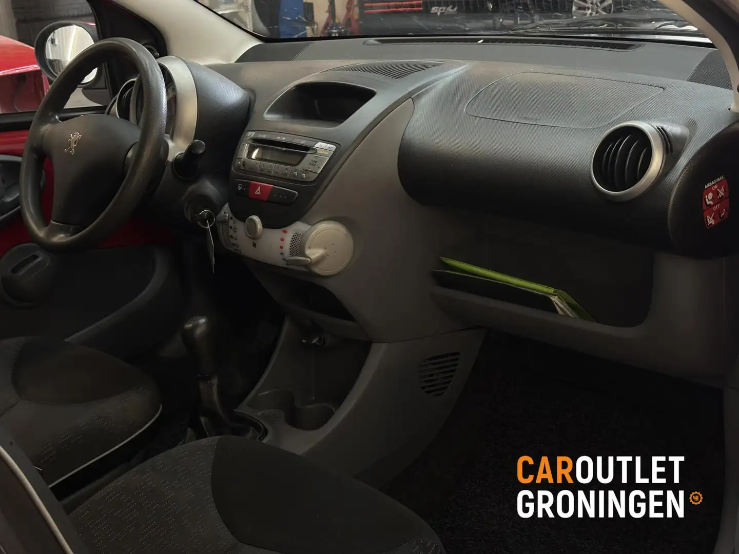 Peugeot 107 1.0-12V Sublime | BJ 2009 | GOED OH Rood - 2