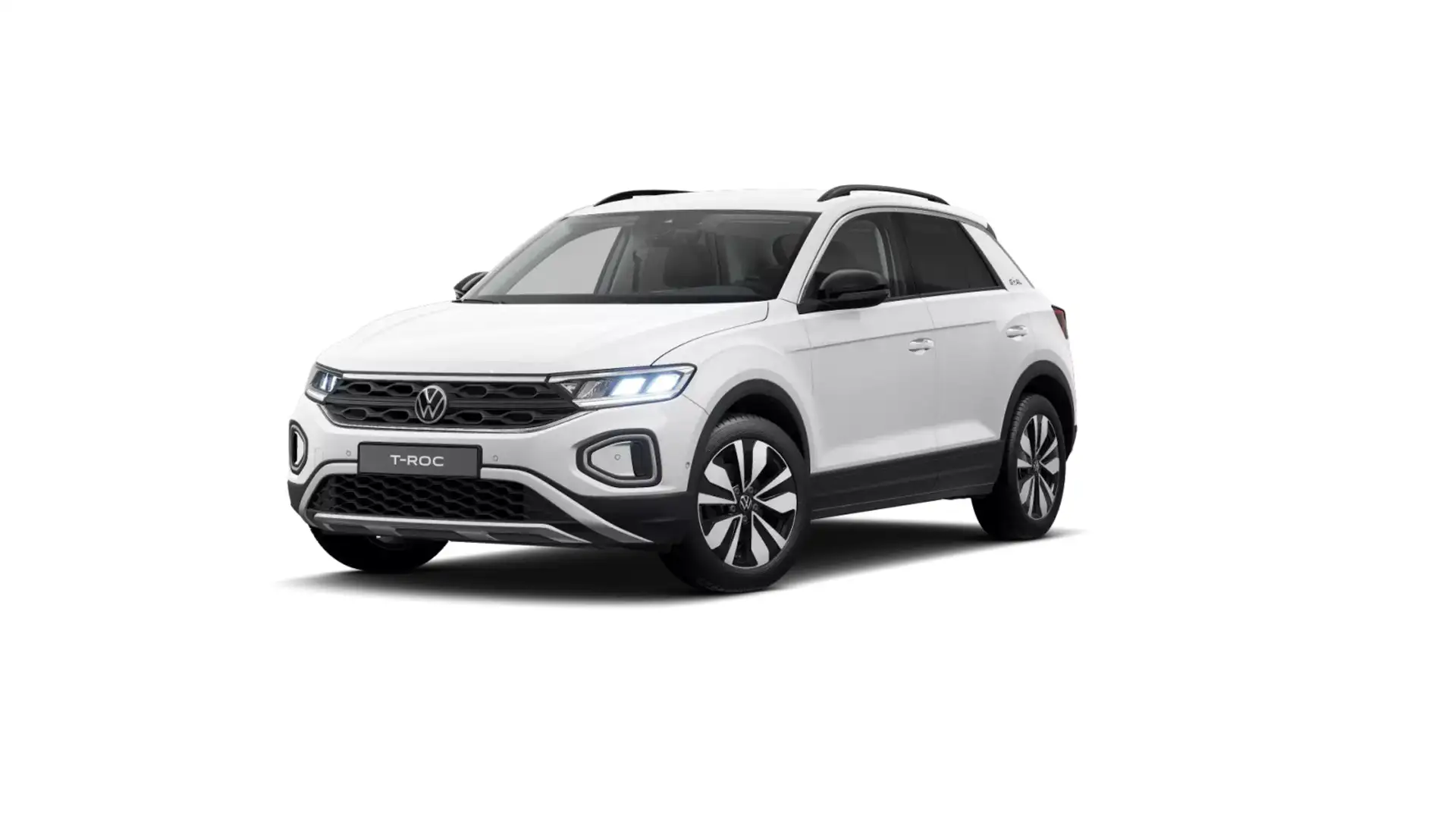 Volkswagen T-Roc 1.0 TSI GOAL NAVI ASSIST APP-CON PRIVACY Weiß - 2