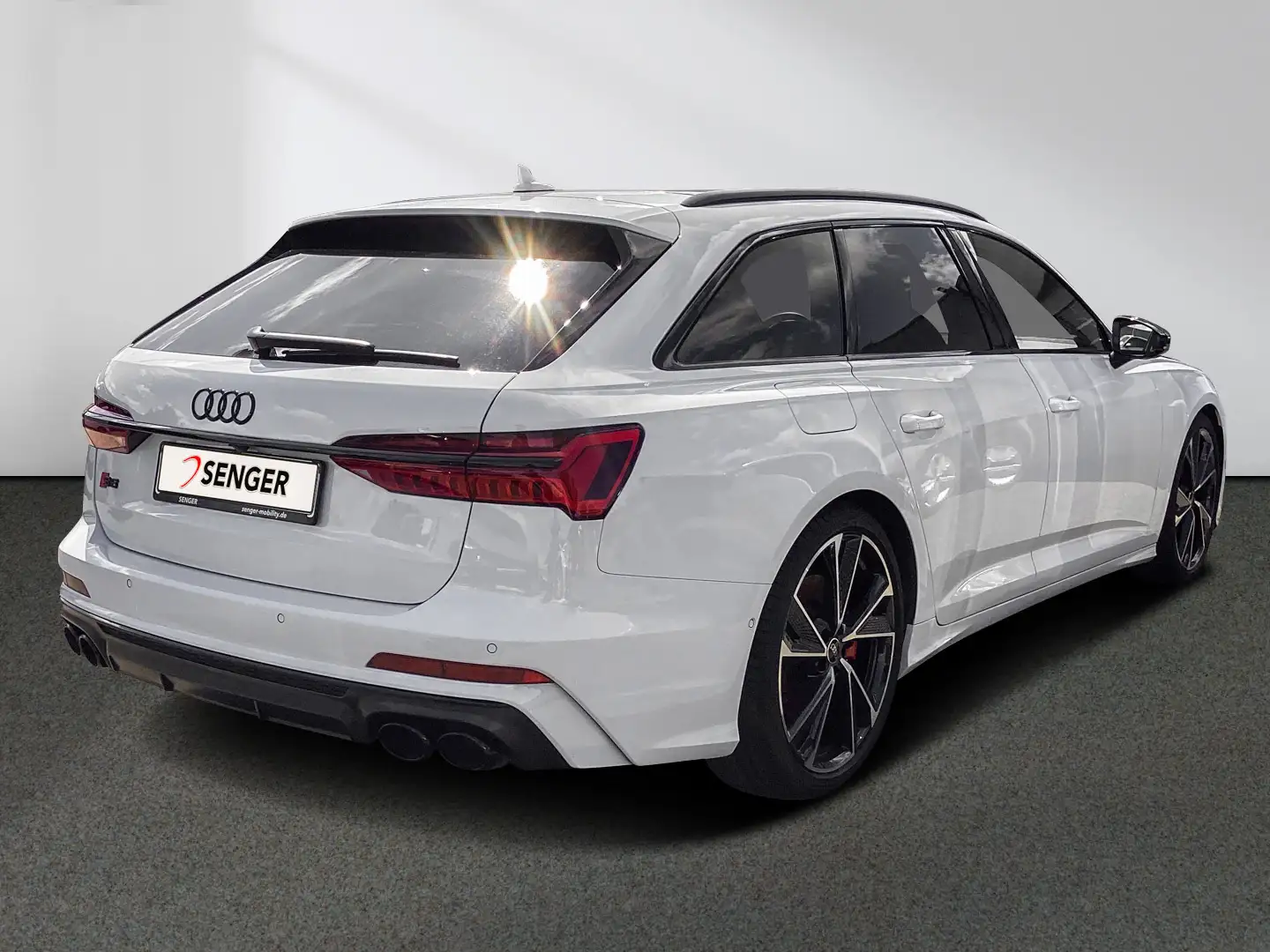 Audi S6 Avant 3.0 TDI quattro Matrix Pano B&O AHK Weiß - 2