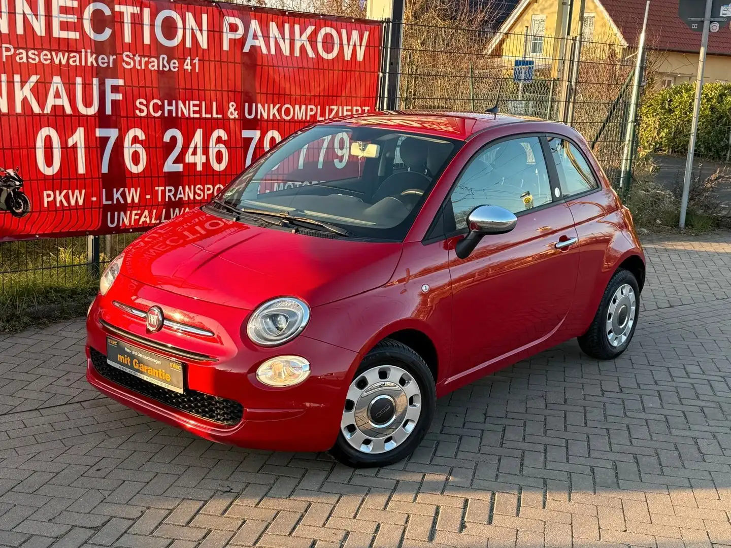 Fiat 500 1.2 8V Mirror**INSP.NEU*TÜV NEU*ZR NEU** Rot - 1