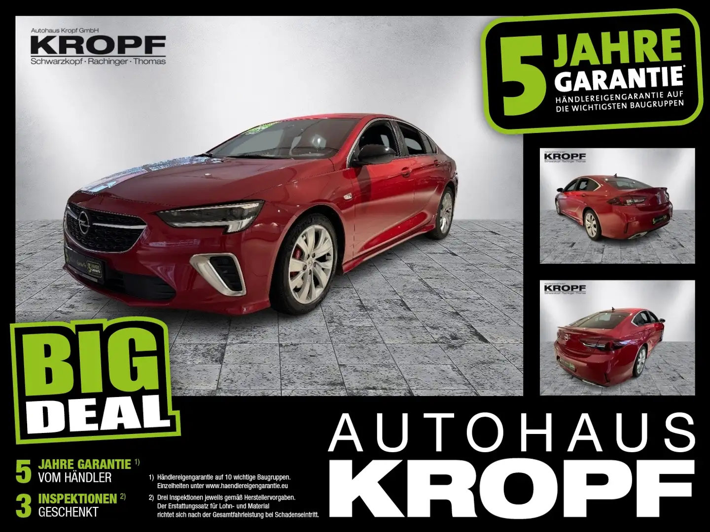 Opel Insignia B GS 2.0 SHT  GSi ACC+LED Fin. 2,99% Rot - 1