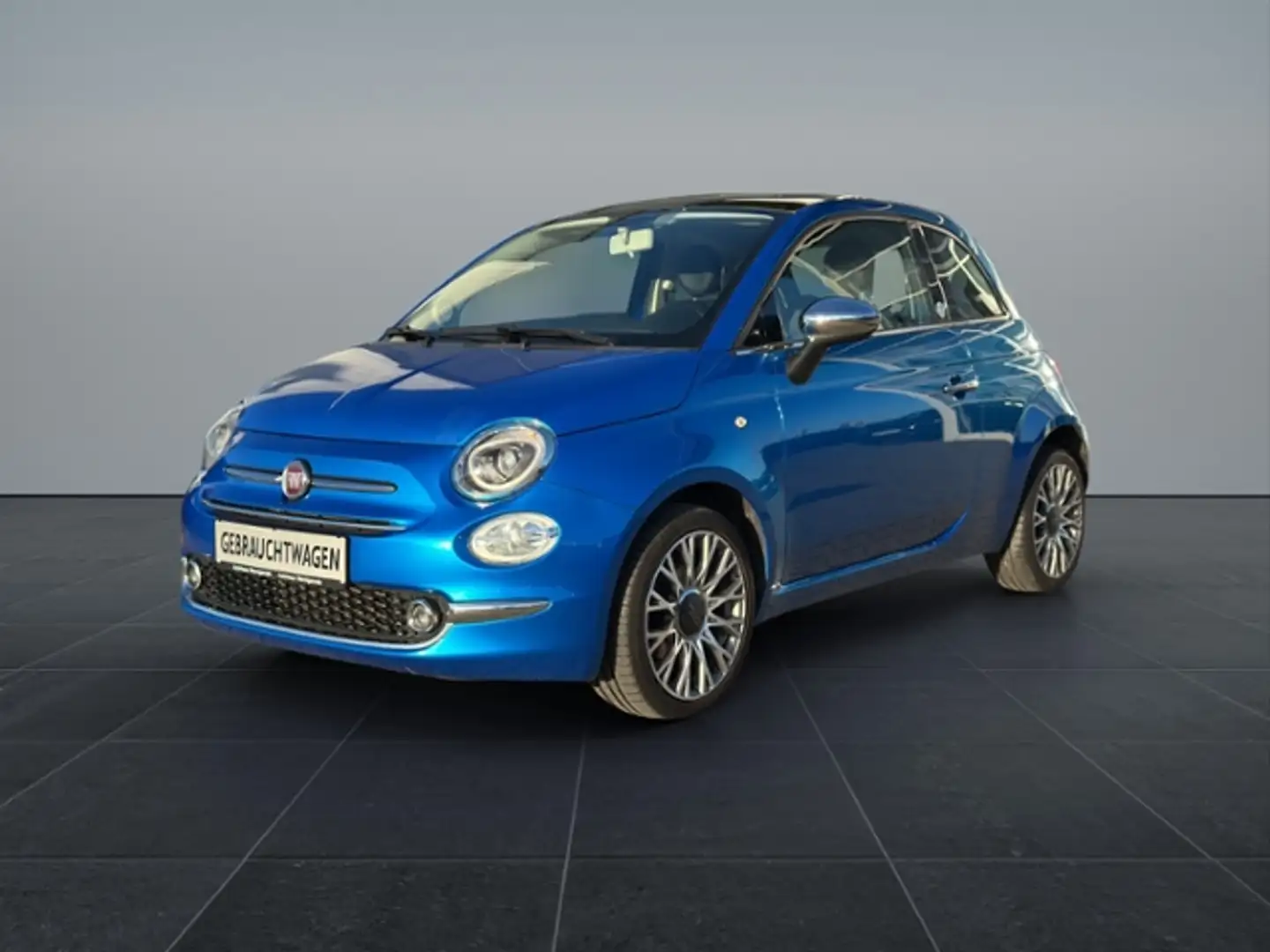 Fiat 500 1.2 Mirror *Bluetooth*Car Play*PDC* Blau - 2