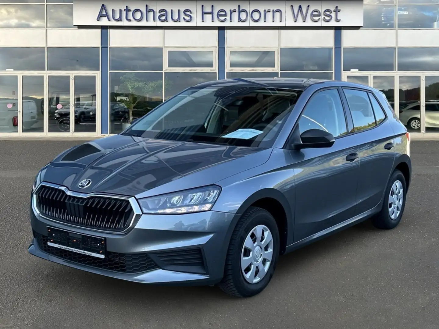 Skoda Fabia 1.0 TSI Essence LED Allwetterreifen Klima PDC hint Grau - 1