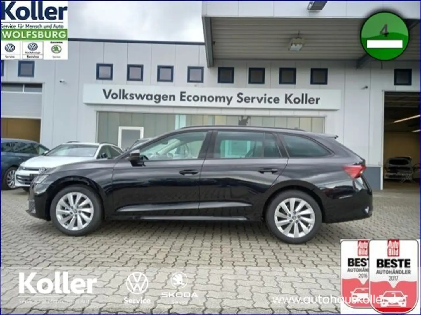 Skoda Octavia Octavia Combi 1.5 eTSI DSG Selection eHK Navi LED Schwarz - 2