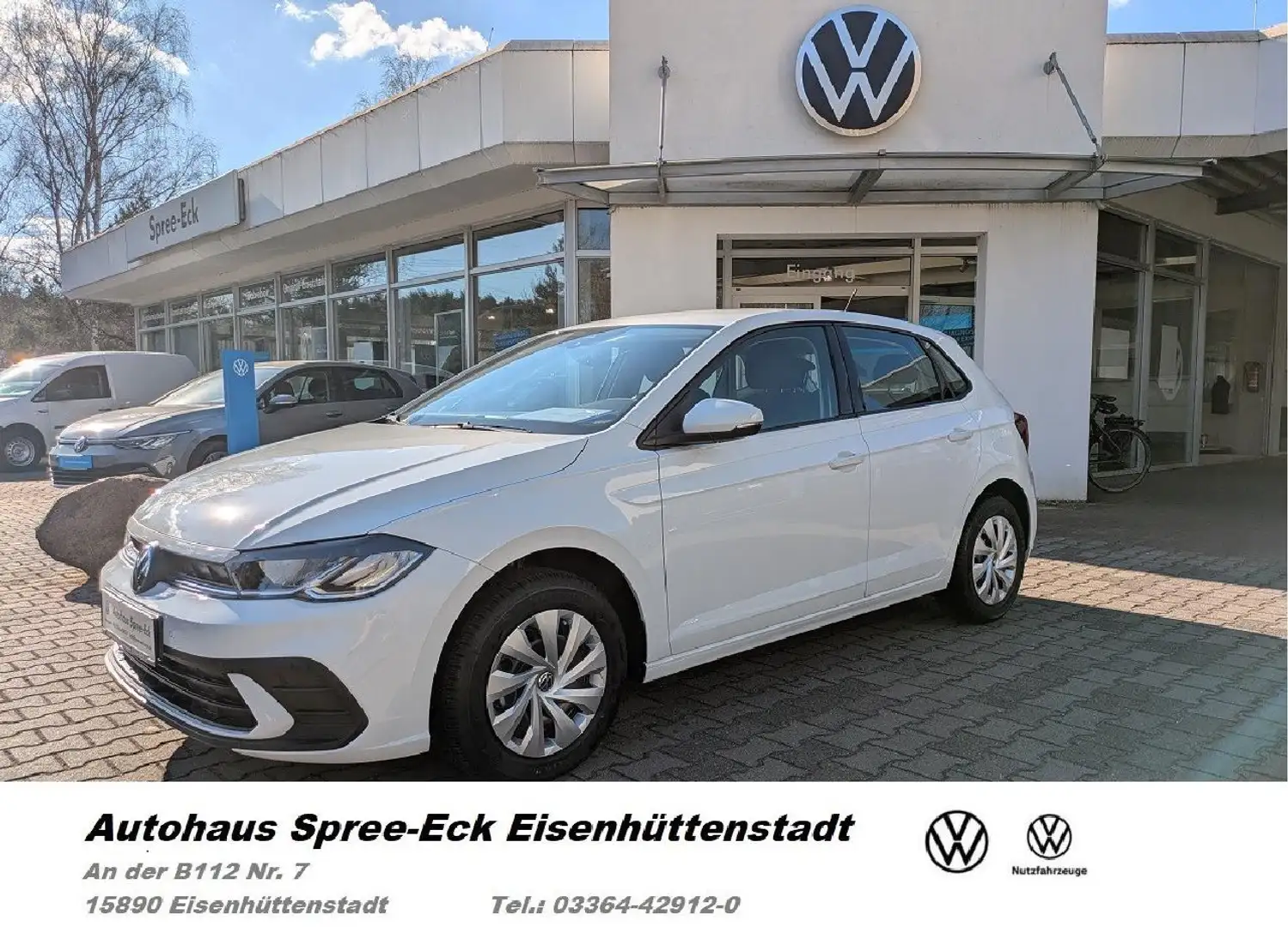 Volkswagen Polo Polo 1.0 *Klima,Allwetter,Handy,LED* Blanc - 1