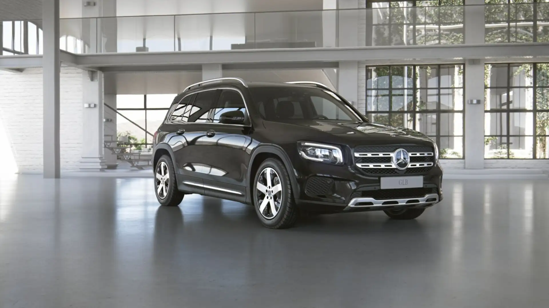 Mercedes-Benz GLB 200 GLB 200 PROGRESSIVE+7-SITZE+KAMERA+AHK+LED+PDC Schwarz - 2