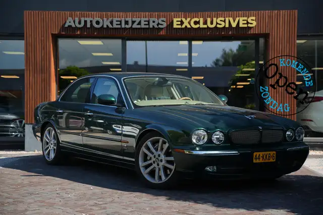 Jaguar XJR 4.2 V8 S/C Youngtimer Schuifdak Leer Navi Stoelver