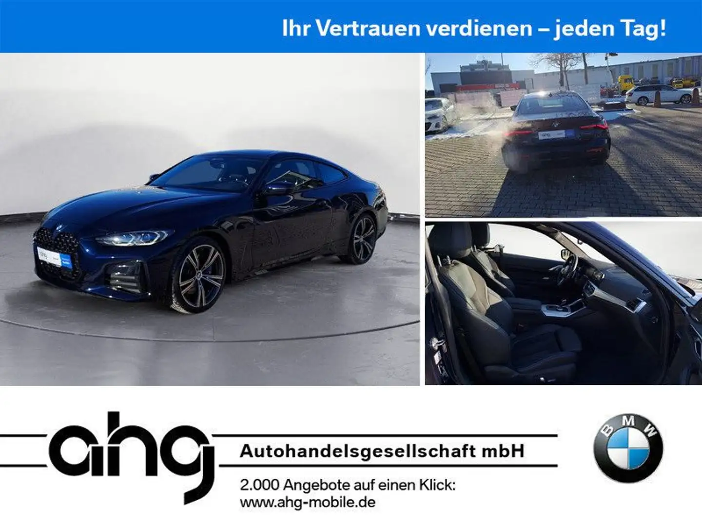 BMW Sonstige M440i Coupe Innovationsp. Sport Aut. Standhzg. Blau - 1