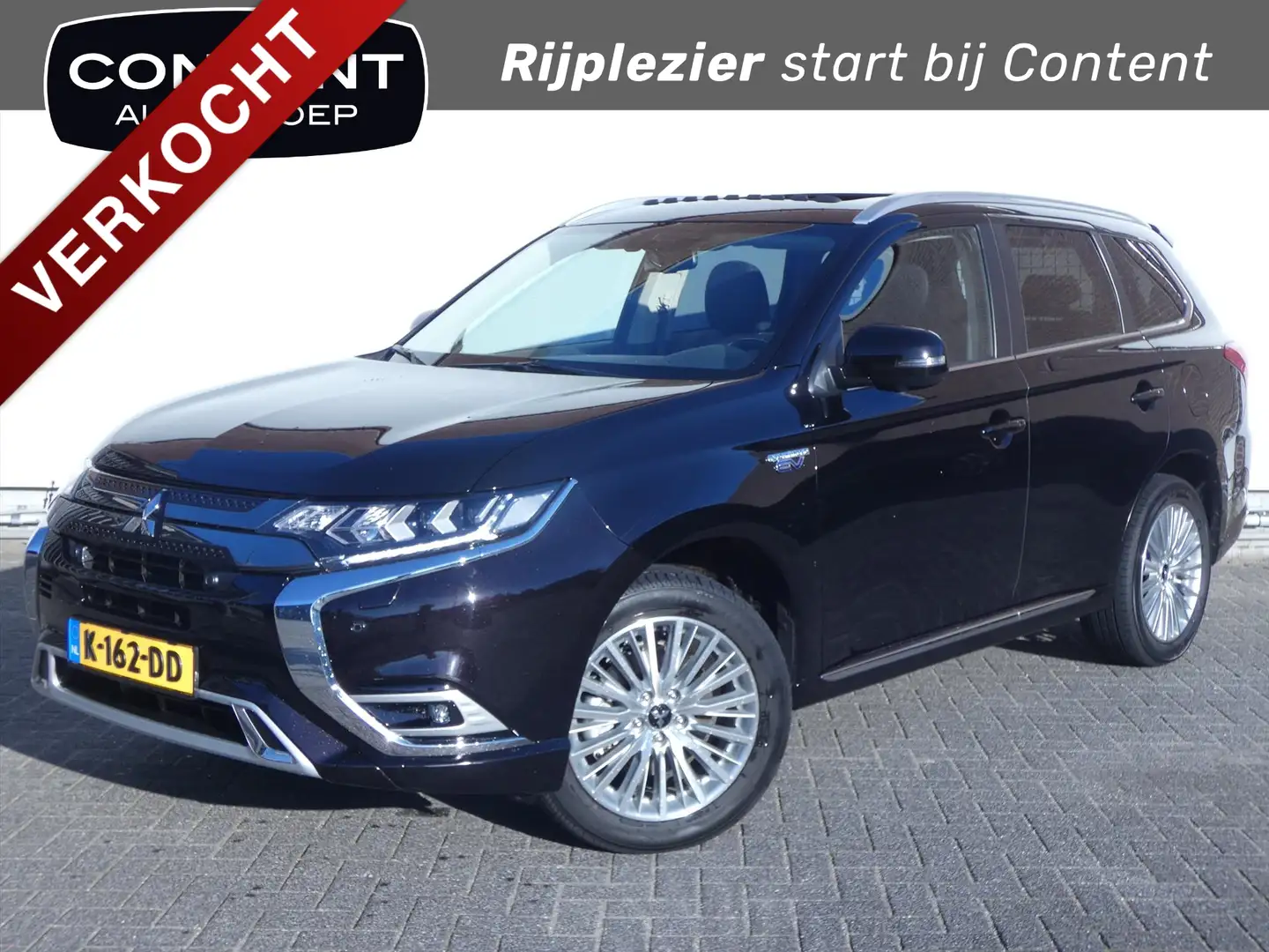 Mitsubishi Outlander 2.4 DOHC MIVEC PHEV 240pk 4WD Aut Intense+ Schwarz - 1