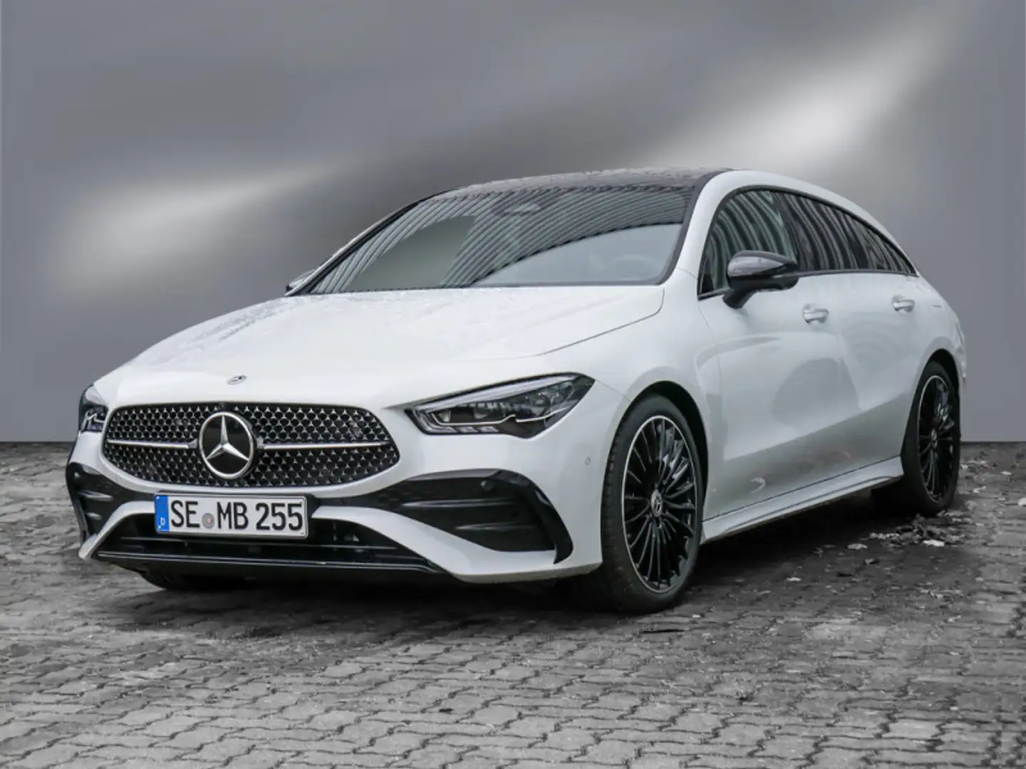 Mercedes-Benz CLA 200 SB AMG NIGHT STANDH SPUR DISTR PANO 360 Weiß - 2