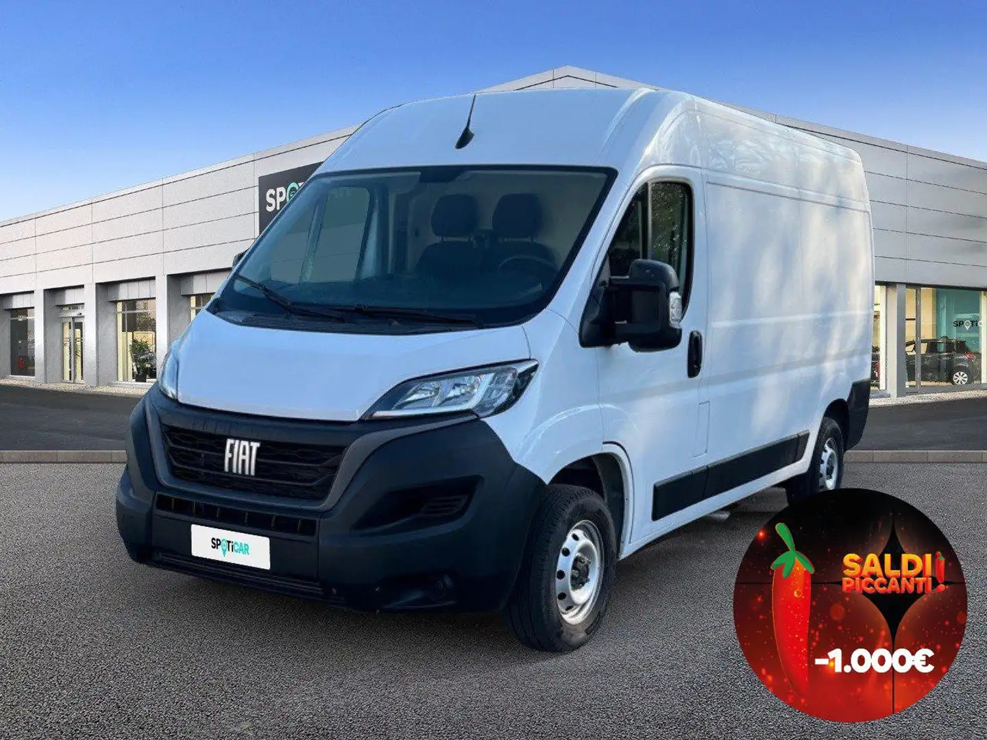 Fiat Ducato 33 MH2 2.2 Mjt3 140CV E6D-fin Bianco - 1