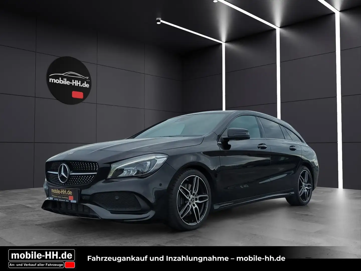 Mercedes-Benz CLA 220 *KAMERA*PANO*TWA*NIGHT*AMG LINE* Schwarz - 1