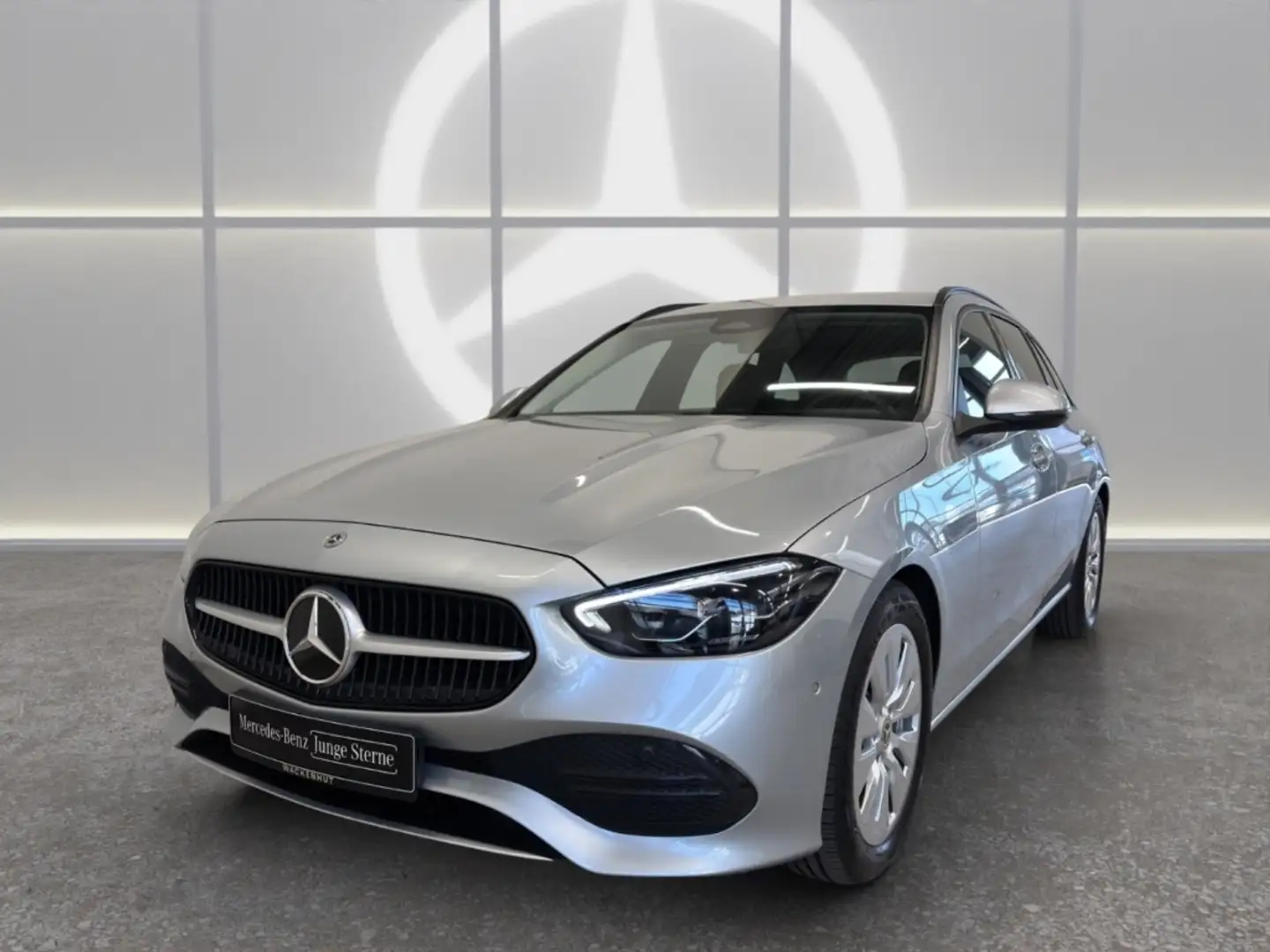 Mercedes-Benz C 220 d T BUS+RFK+VERK.ASS+NAVI PLUS+SPIEGEL+LED Argent - 2