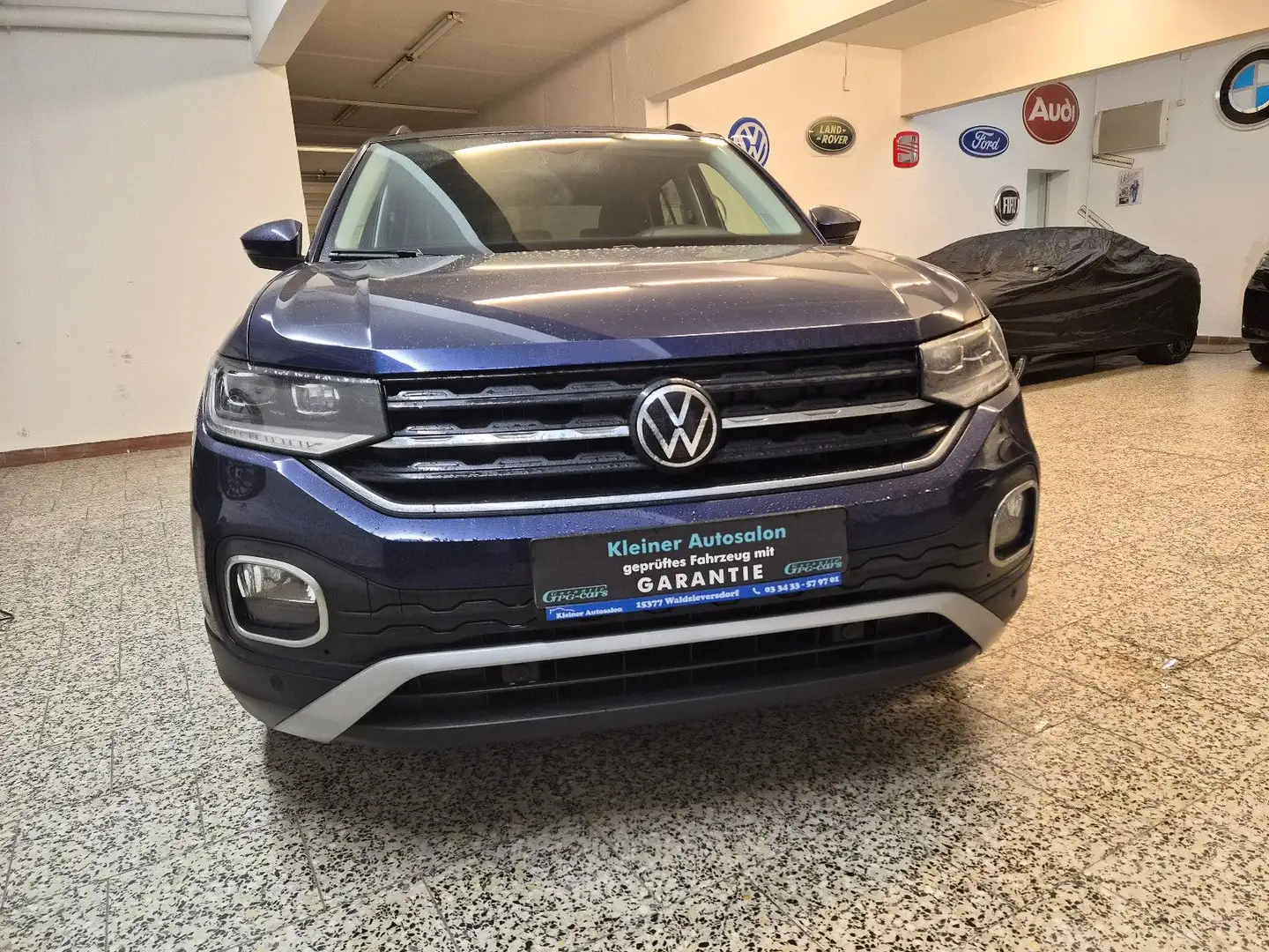 Volkswagen T-Cross United DSG/LED/ACC/AHK/VIRTUAL Blau - 1